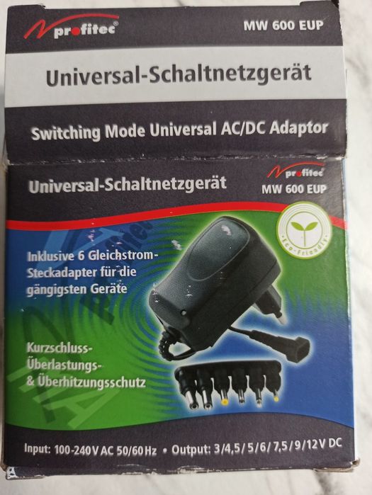 Новый блок питания с регулятором напряжения.