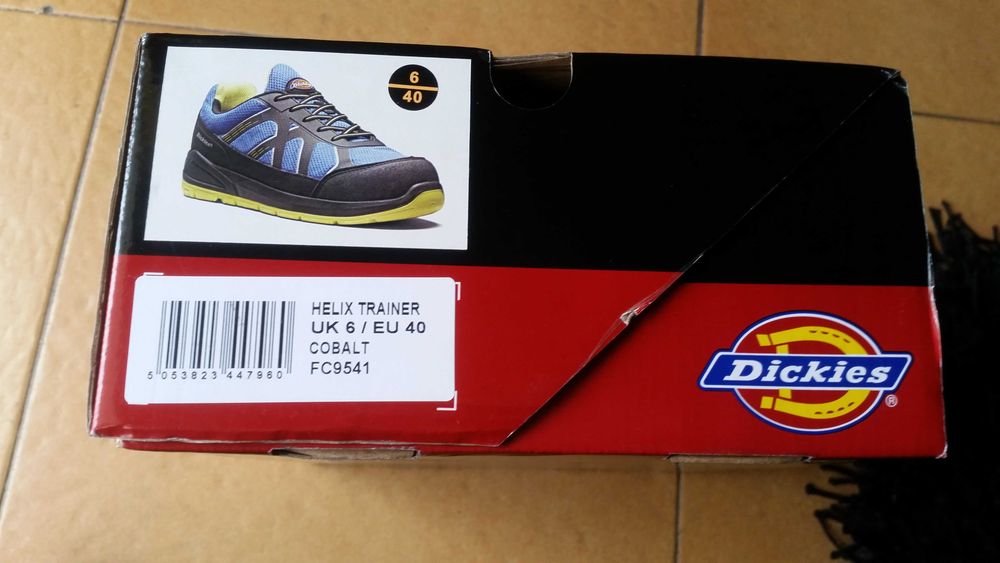 DICKIES Sapatilhas de proteção/trabalho NOVAS