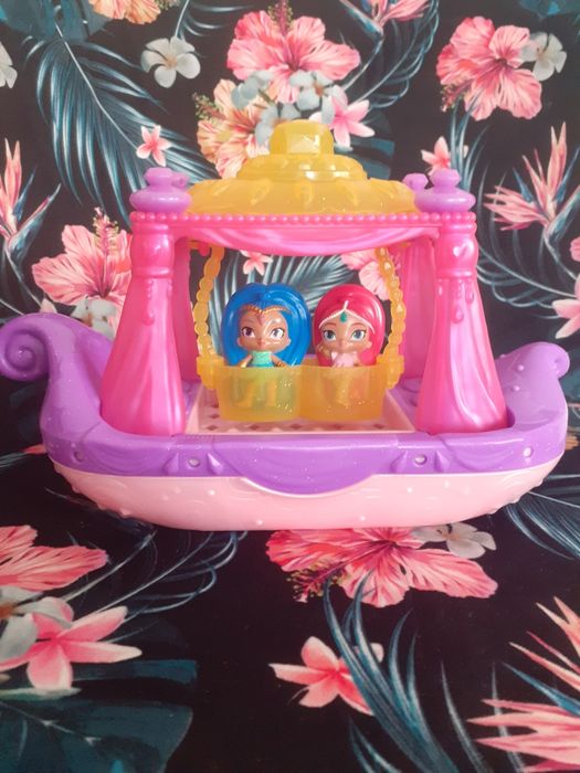 Fisher-Price Shimmer i Shine Magiczna łódka Dżinów
 Zabawka do kąpieli