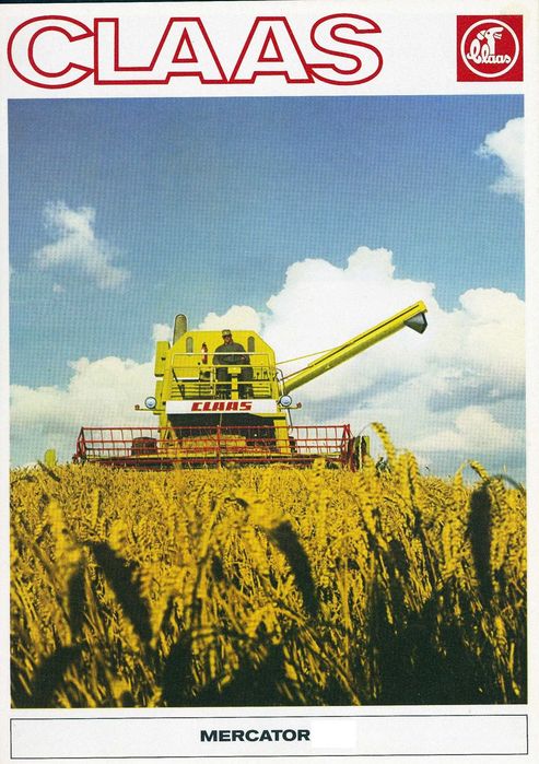 Instrukcja  Claas Mercator 75 Instrukcja obsługi + plan smarowania