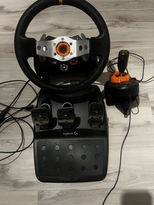 Logitech g29 (shifter mod, wheel adapter)