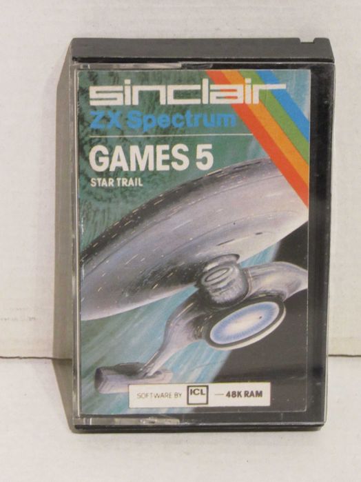 Sinclair ZX Spectrum Game Star Trail (Timex Portugal Portuguese Edition)64551548113539120