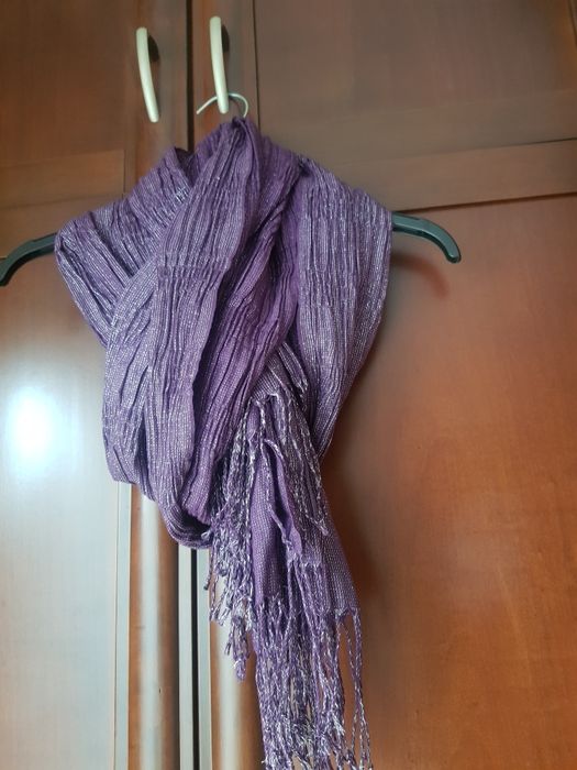 Szal  Reserved śliwka