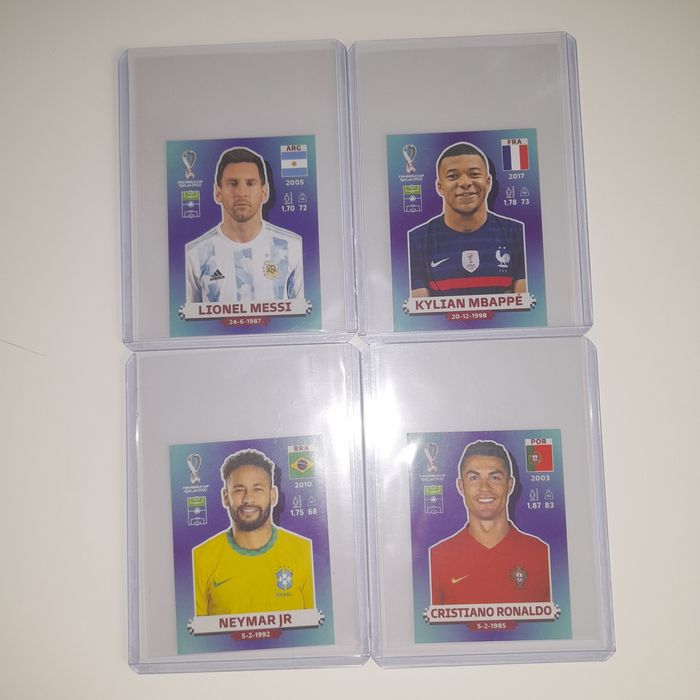 Cromos de varios mundiais