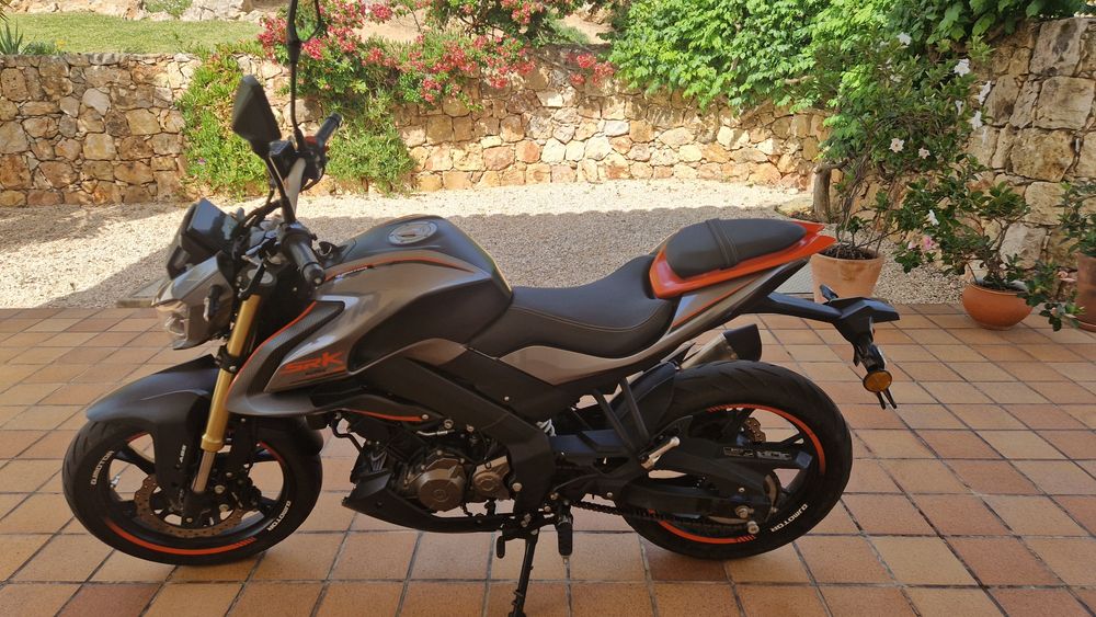 QJmotor  SRK S 125  5 Anos de garantia