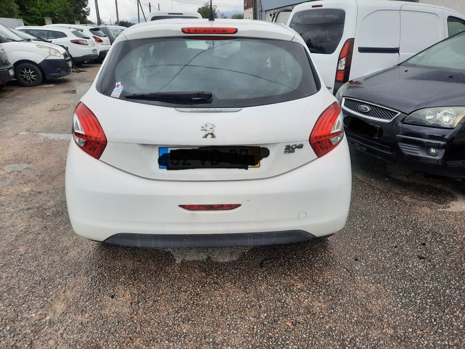 Peças Peugeot 208 1.6hdi motor 9HP, frente completa, kit airbags, tras
