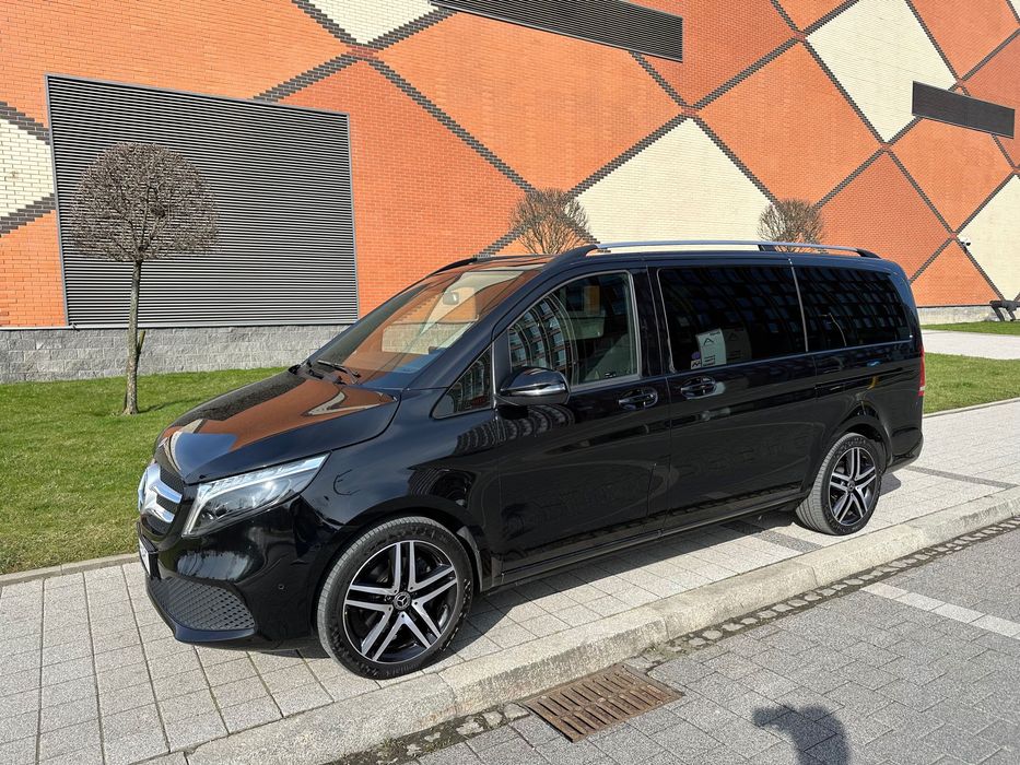 WYNAJEM Mercedes V-Klasa LONG 7 osobowy Biznes Van BUS AUTOMAT VIP