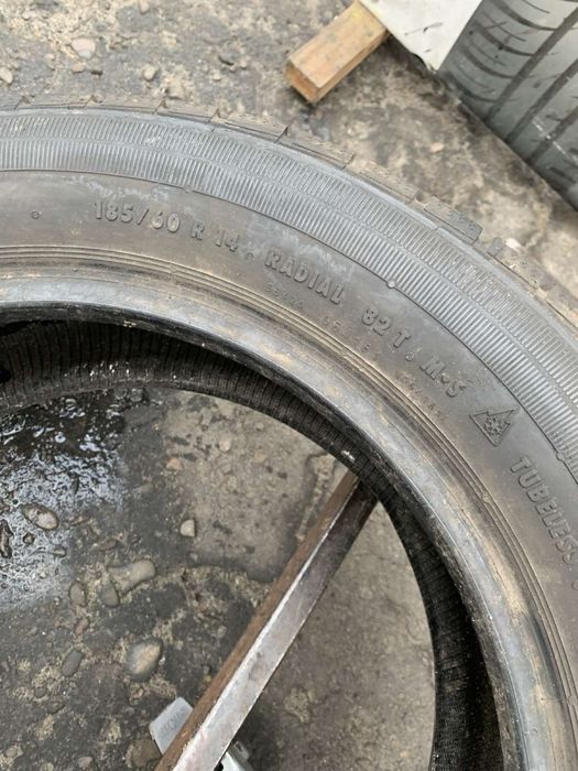 Шини 185/60 R14 пара Sebring  зима 7,6/6,7мм
