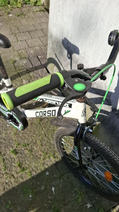 Дитячий велосипед  7-9 років 20 дюймів Corso Sporting Білий