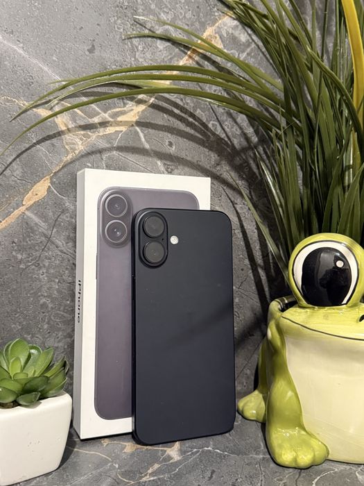 Apple IPhone 16 Plus 128gb Black Czarny 100% kondycja baterii