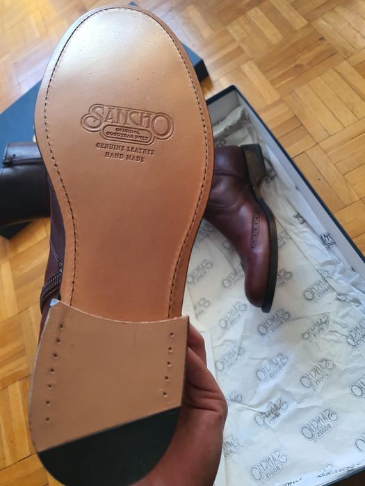 Buty w stylu jazdy konnej -nowe kowbojki SANCHO