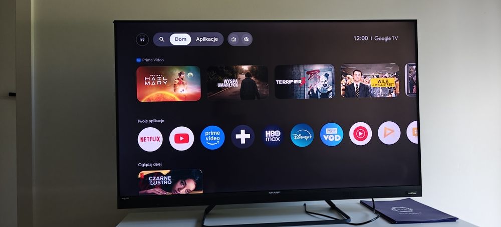 Telewizor Sharp 50" QLED 4k 144hz