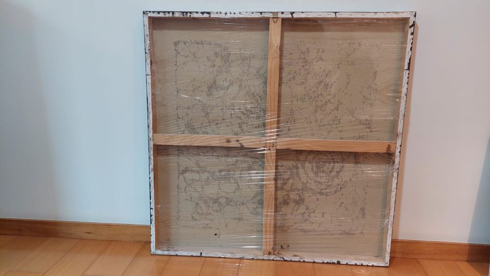 Quadro pintado à mão