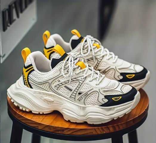 Летние Бежевые Кроссовки