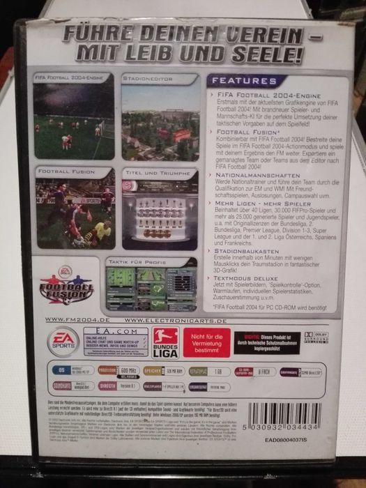 Gra na PC Football Manager 2004