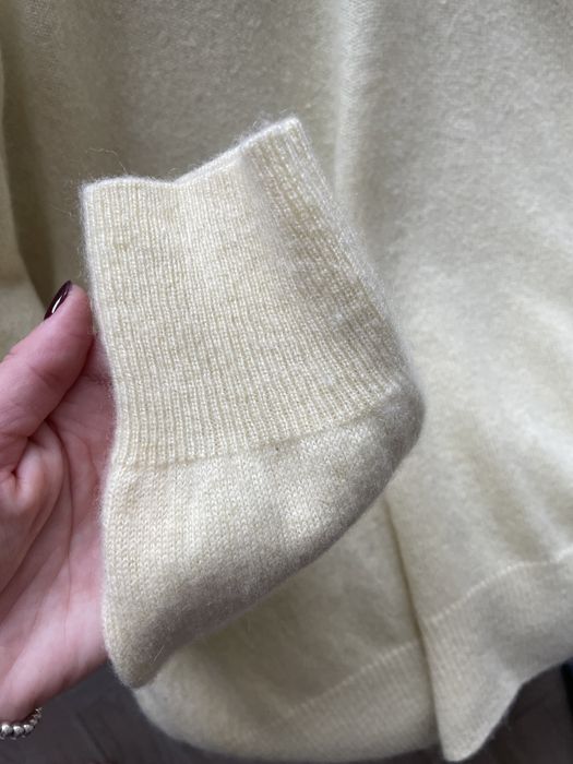 Кашемір вовна светр поло M/L стиль Cos