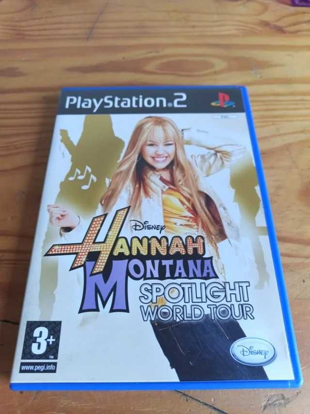 Jogo Da Disney Hannah Montana Spotlight World Tour Para Ps2 em