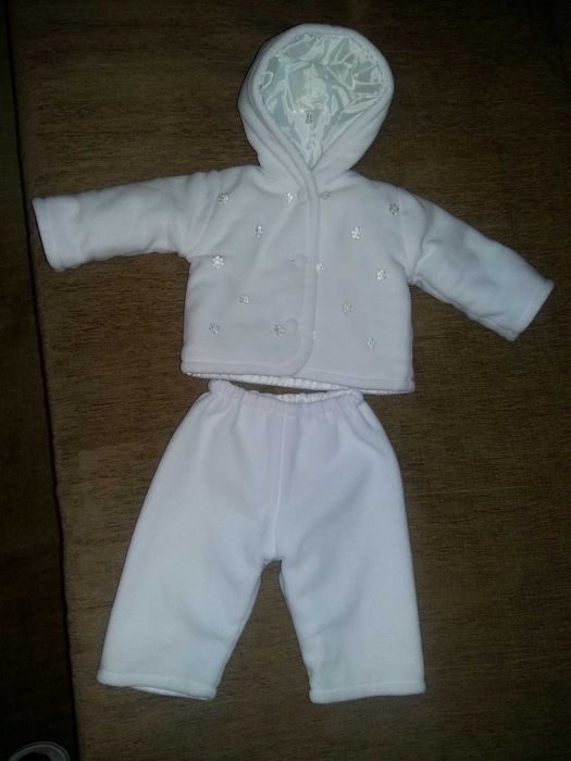 Kombinezon biały  - może być też do chrztu