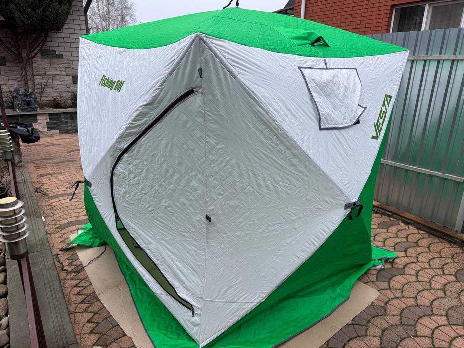 Намет-Палатка Vesta(Веста) Куб Зимний Утепленный 2шара 180*180*190см