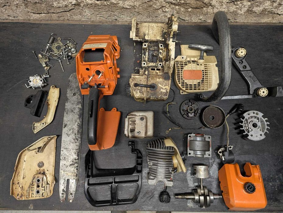 Lote de peças Stihl 025 / MS250 - usadas