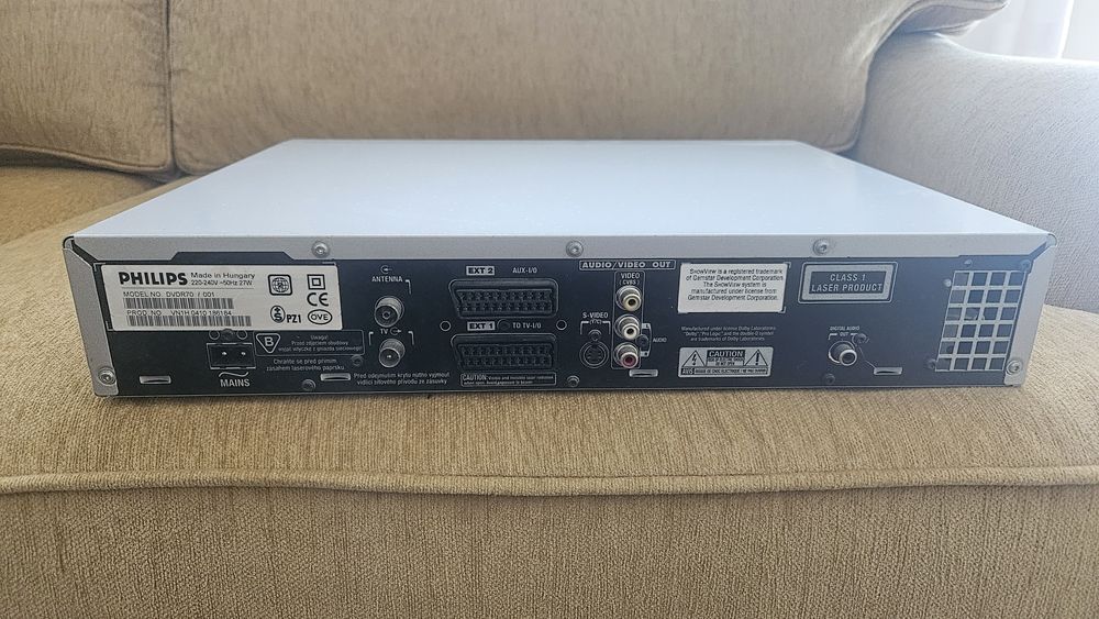 Gravador de DVD e CD