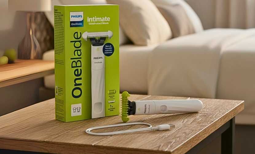 Philips OneBlade Intimate QP1924/22 Golarka Bikini Mokro/Sucho USB NEW
