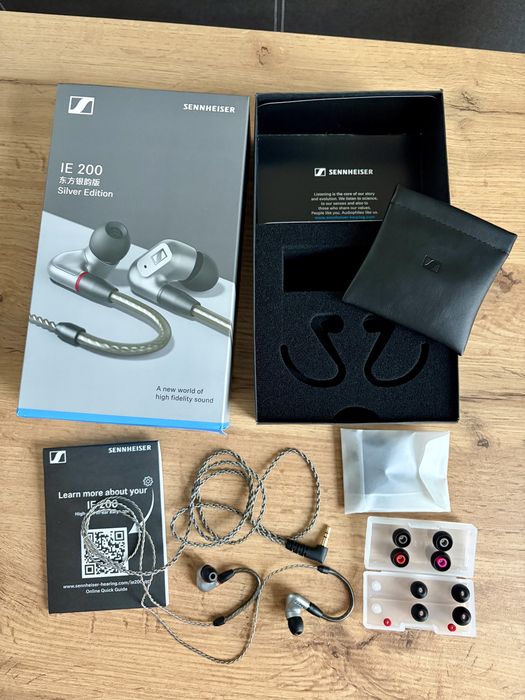 Sennheiser IE 200. Słuchawki dokanałowe. Stan jak nowe.