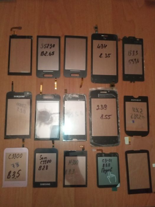 Сенсор тачскрин Nokia.Samsung.Fly.