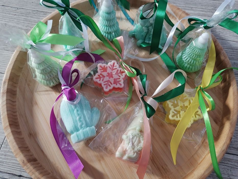 Mydełka mydło świąteczne prezent Boże Narodzenie