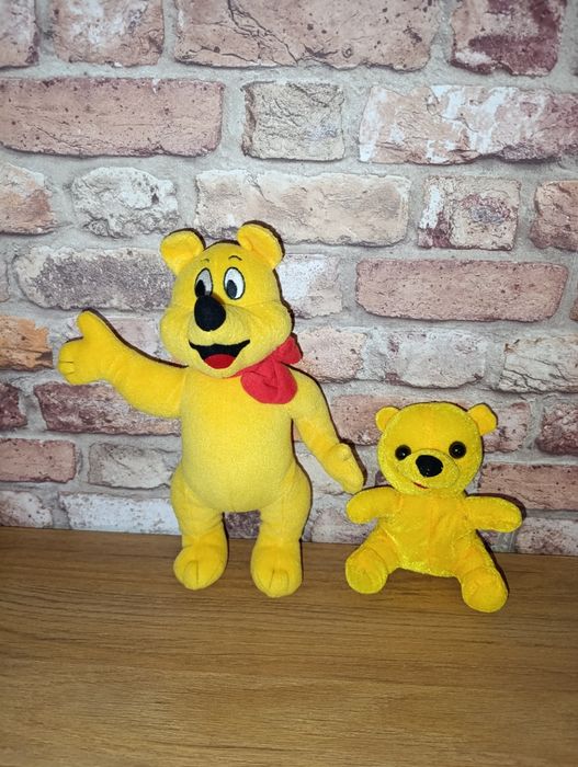 Żółty miś Haribo maskotka pluszak ok 32 cm
