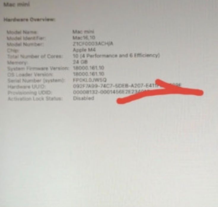 Mac mini pro M4 2024