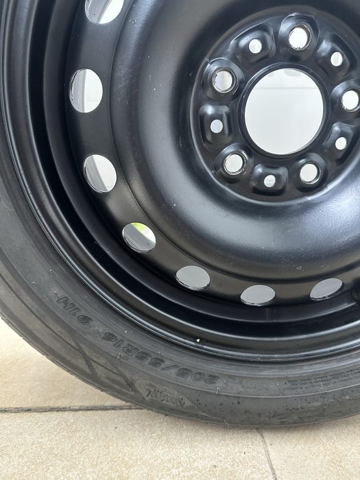 Новий диск 5х114.3 R16 з резиною Hankook