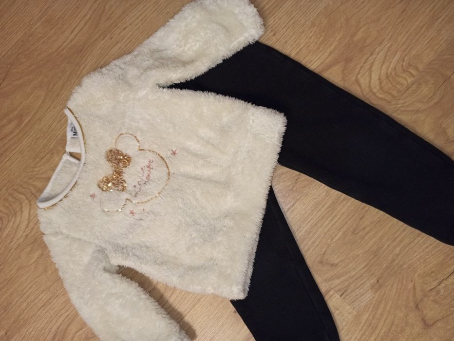 Теплий костюм для дівчинки