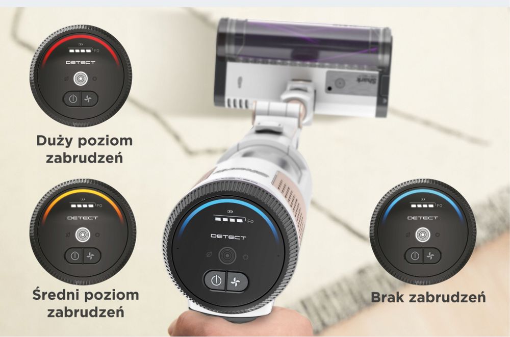 Odkurzacz pionowy Shark Detect Clean & Empty IW3612EU bezprzewodowy