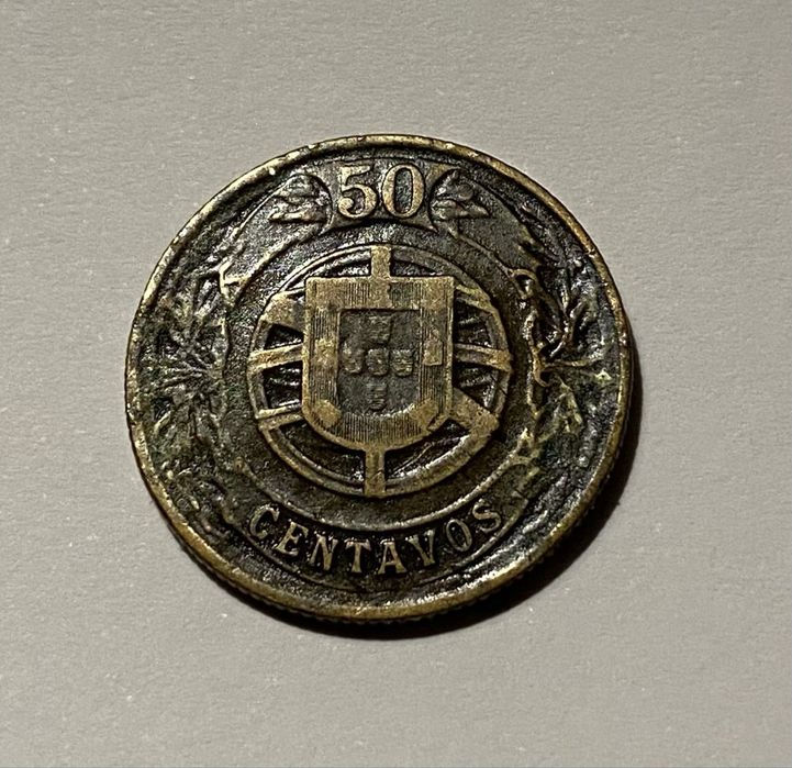 Moeda 1384 - 50 Centavos 1924