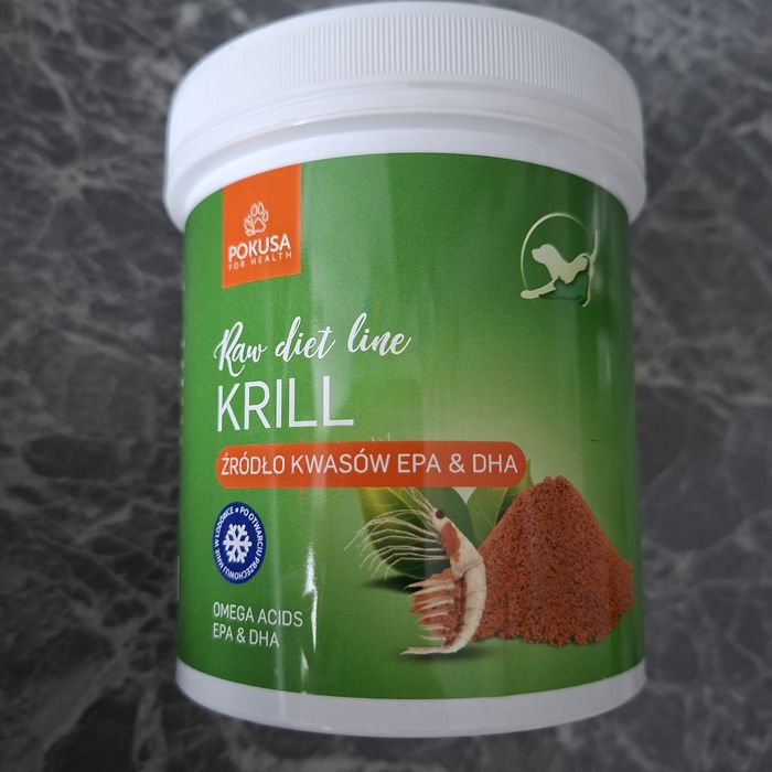 Pokusa Krill Kryl Suplement dla psa