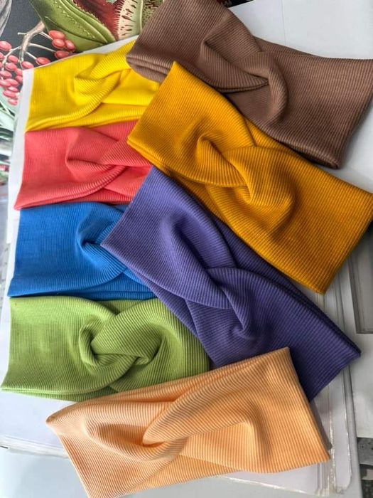 Opaska przeplatana szyta handmade na dowolny obwód