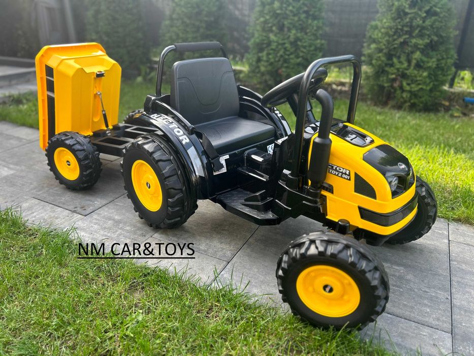 Duży TRAKTOR HECTOR Pilot Auto na akumulator Pojazd Koła EVA Samochód
