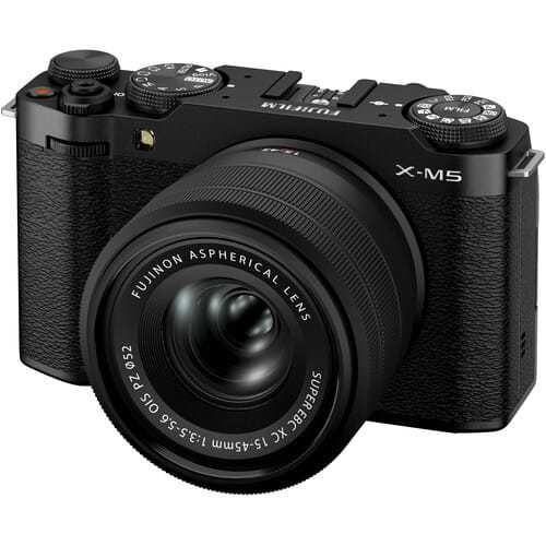 Aparat cyfrowy Fujifilm X-M5 czarny + XC 15-45mm f/3.5-5.6 OIS PZ. Nowy!