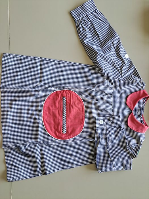 Bibe Azul João de Deus - tamanho 5