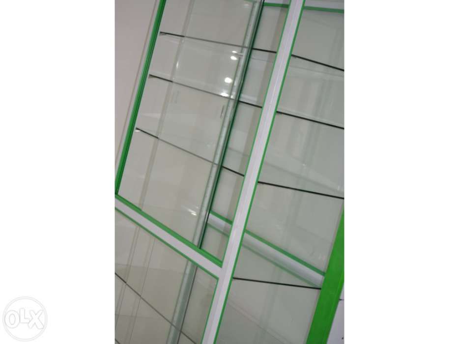 2 Display Cases, 1m x 2m, for Shop, in Very Good Condition64740957108610123