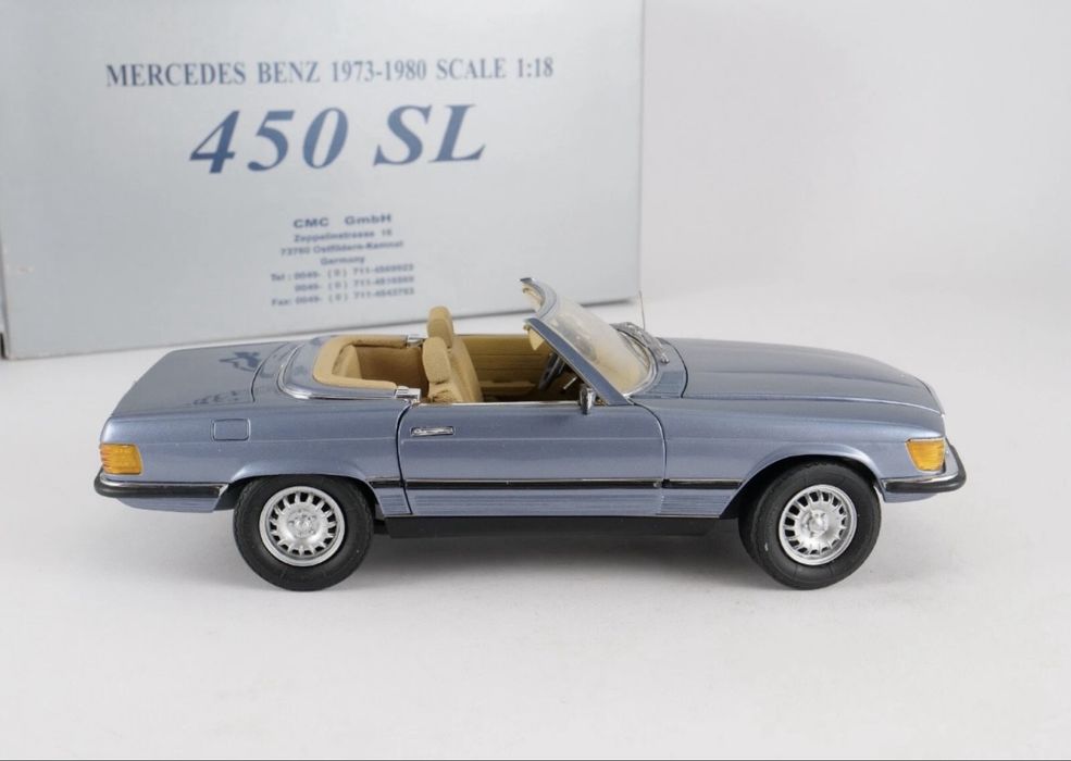 Rarytas CMC Mercedes 450SL R107 skala 1/18