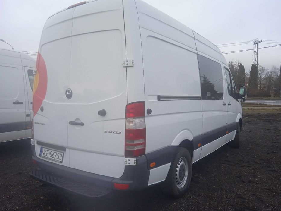 Mercedes Sprinter,2016 r., Brygadówka,6 osobowy,mały przebieg.Zamiana