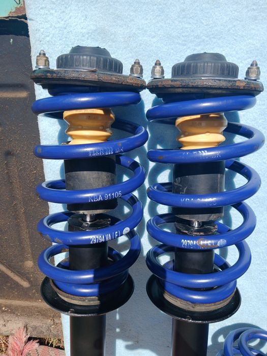 Пружини спорт H&R та стойки Monroe взборі Passat B5, B5+, Audi A4 B5