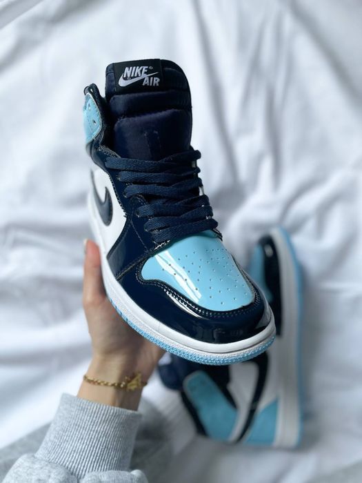 Buty Nike Air Jordan 1 Retro High UNC Patent 36-40 trampki