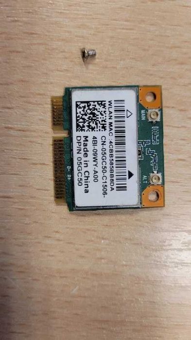 Karta Wi-Fi / Bluetooth mini PCI-E Dell DW1704 / Qualcomm Atheros