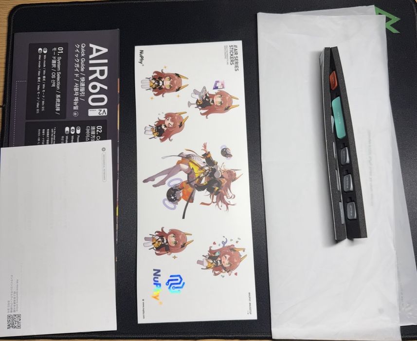 Клавіатура Nuphy Air  60 v2 , Gateron low profile Brown switch