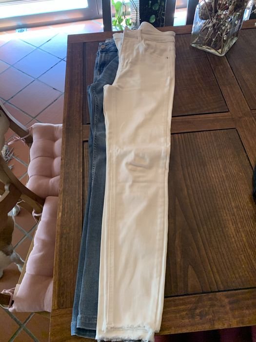 Pack de 2 Calças ganga.