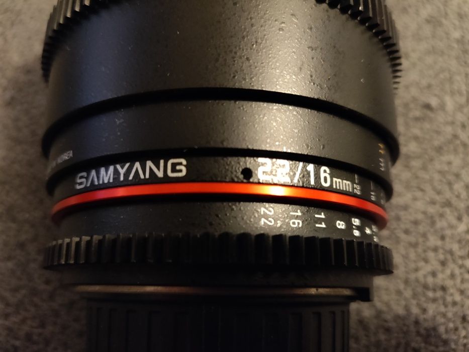 Samyang 16mm T2.2 ED AS UMC CS VDSLR para Nikon