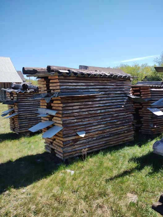 Sprzedam deski sosnowe suche 3 letnie 50 mm długość 4,50 i 2,20